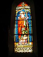 Crozet (Loire) - Nouvelle eglise - Vitrail (04)